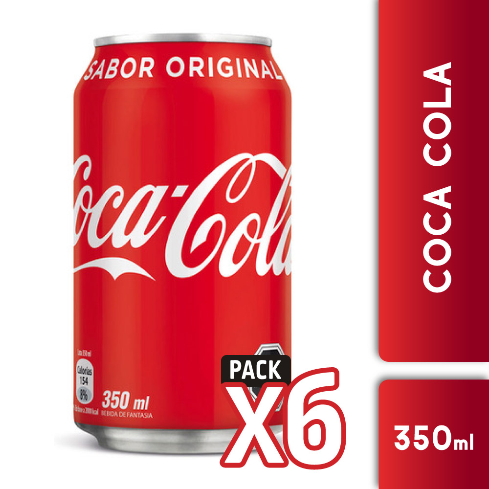 Coca Cola 350ml x6
