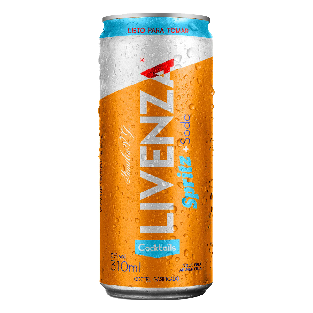 LIVENZA SPRITZ & SODA 310ml  PACK x6
