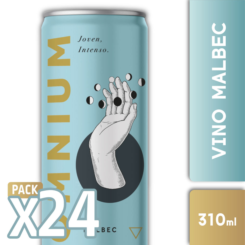 Vino Omnium Malbec 310ml Pack x24