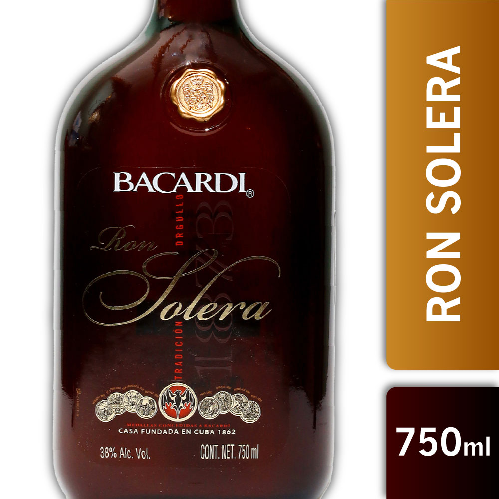 BACARDI SOLERA 38º 750ml