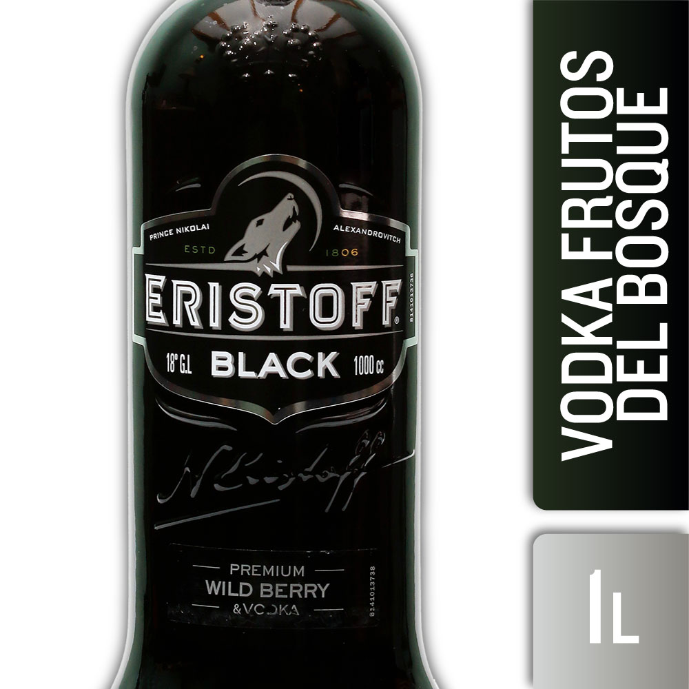 ERISTOFF BLACK 18° 1000ml