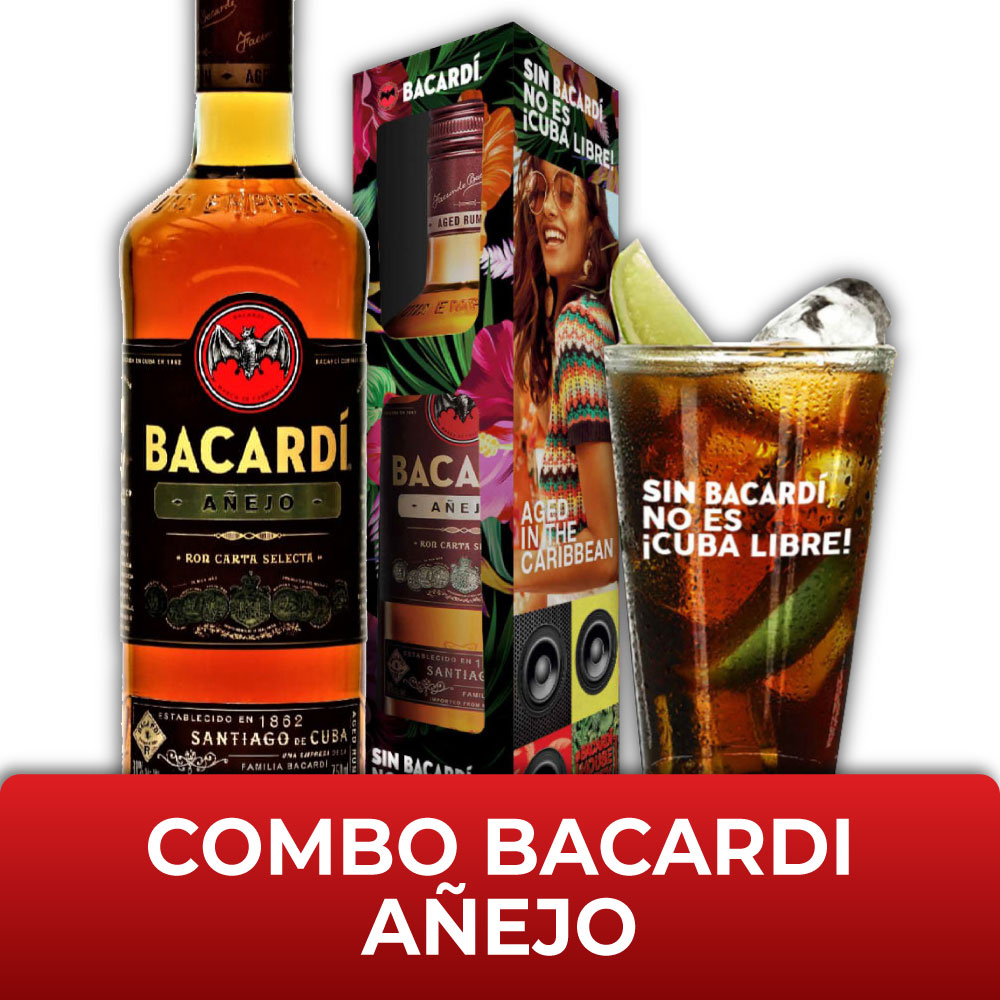 Combo BACARDI AÑEJOs