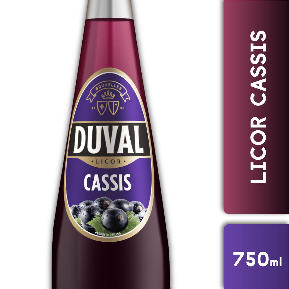 DUVAL CASSIS 20° 750ml