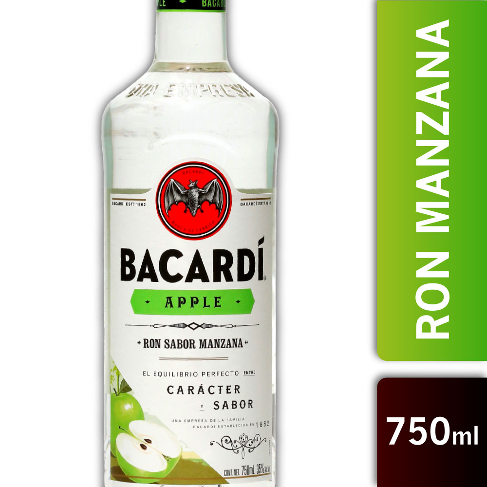 BACARDI MANZANA 35º 750ml