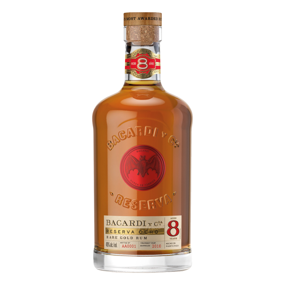 BACARDI 8 AÑOS 40º 750ml