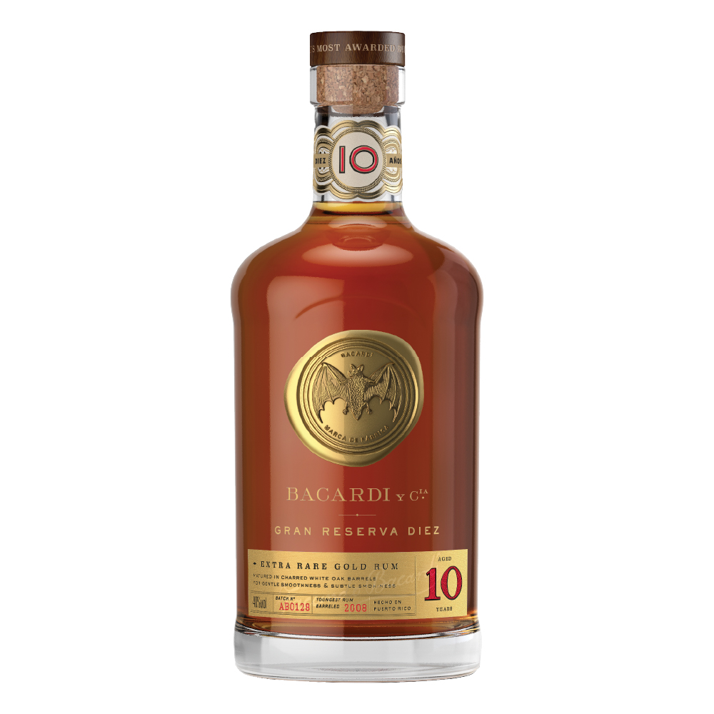 BACARDI 10 AÑOS 40º 750ml