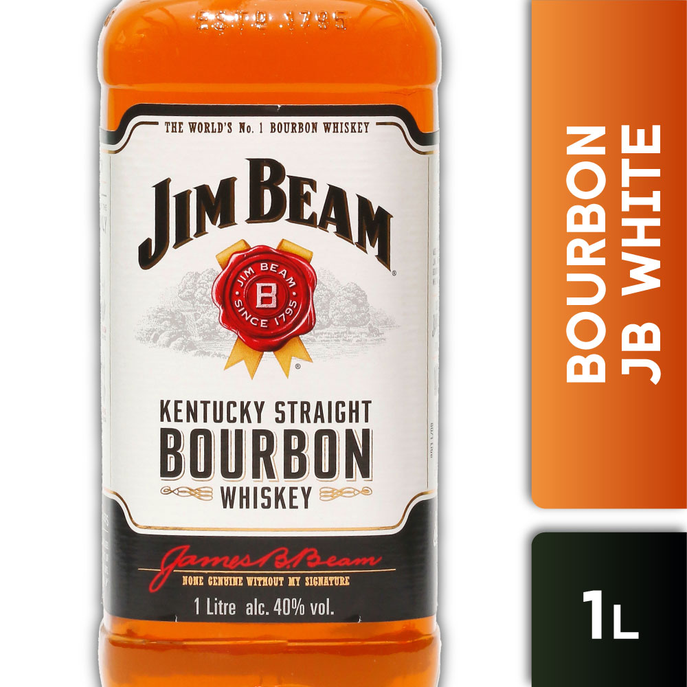 Cheersapp JIM BEAM WHITE 40º 1000ml