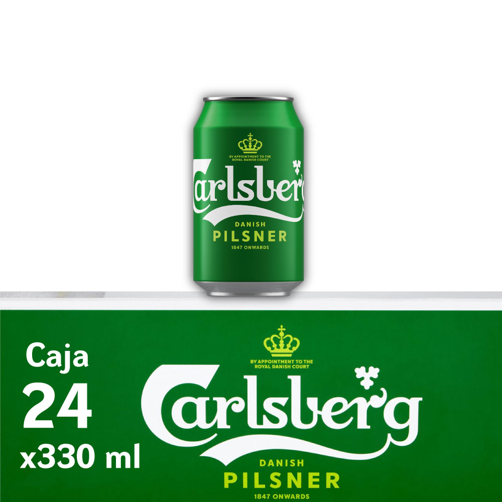 CARLSBERG 5° Lata 330ml PACK x24