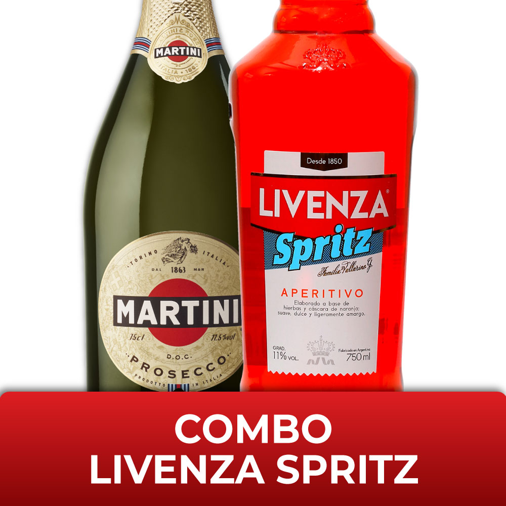 Combo Livenza Spritz + Martini Prosecco