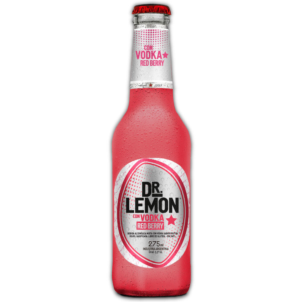 Cheersapp DR LEMON RED BERRY 275ml PACK x12