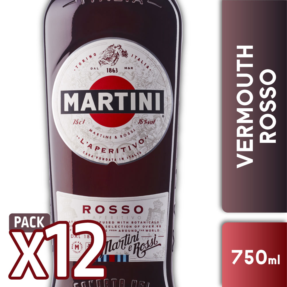 CAJA 12 VERMOUTH ROSSOs